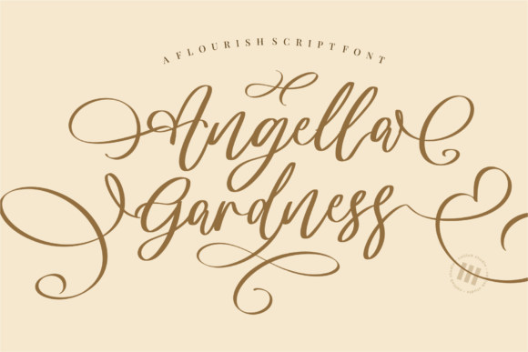Angella Gardness: Elegant Script for Business