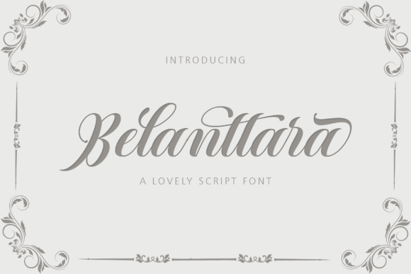 Belanttara Font Review: A Handwritten Script for Editorial Elegance