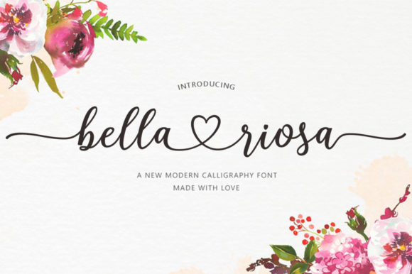 Bella Riosa Font: A Handwritten Typeface for Stronger Brand Identity