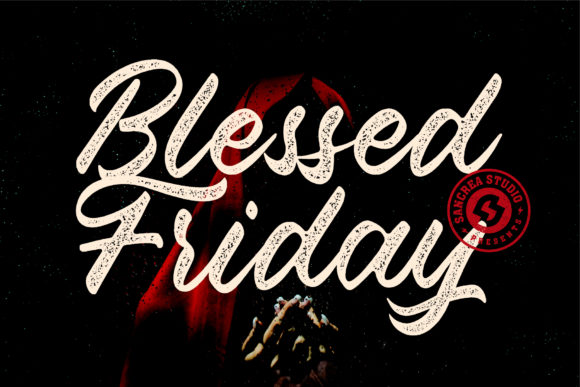 Blessed Friday: A Handwritten Typeface That Feels Like a Brand Statement