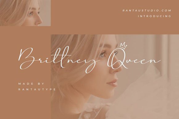 Brittney Queen Font – A Handwritten Typeface for Your Brand