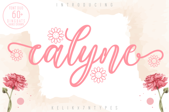 Calyne: A Handwritten Typeface That Elevates Editorial Design
