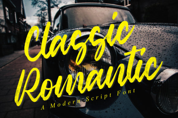 Classic Romantic Typeface for Editorial Design and Publishing
