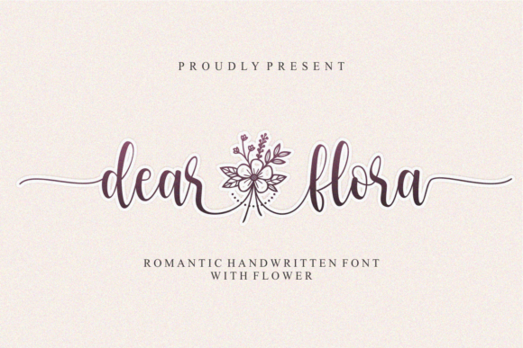 Dear Flora: A Romantic Handwritten Font for Creative Makers