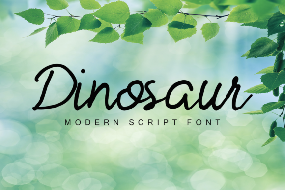 Dinosaur Font: A Handwritten Typeface for Modern Web Design