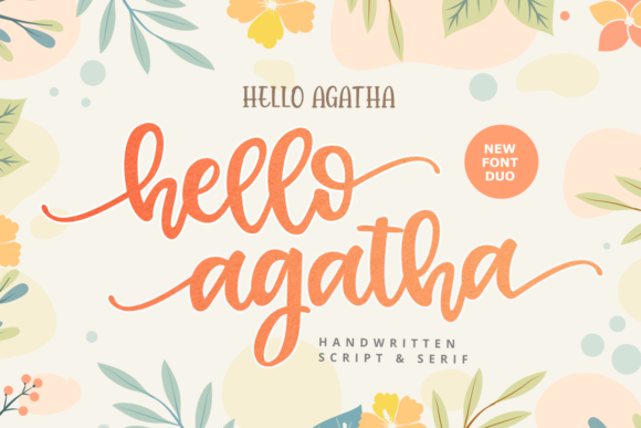 Hello Agatha: A Font for Creative Confidence
