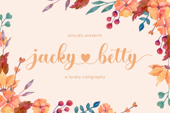Jacky Betty Font Review: A Classy Handwritten Typeface for Campaign Design