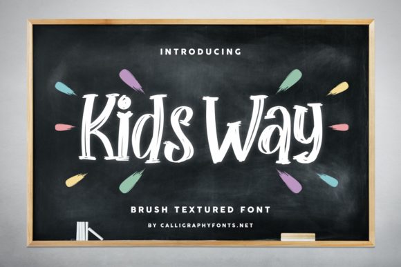 Kids Way: A Playful Script Font for Engaging Campaigns