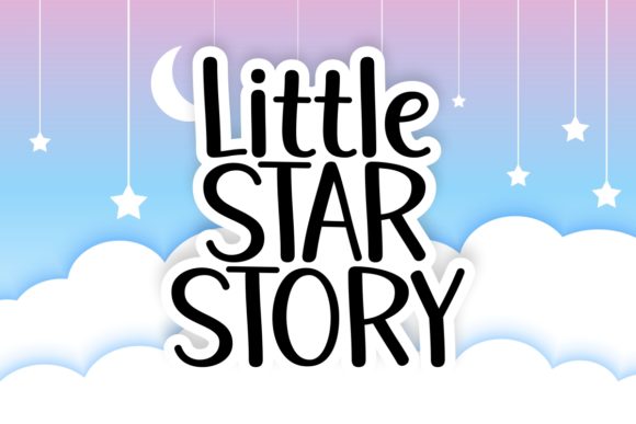 Little Star Story Font: A Handwritten Typeface for Campaign Creativity