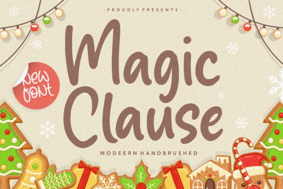 Magic Clause: A Handwritten Typeface for Heartfelt Editorial Design