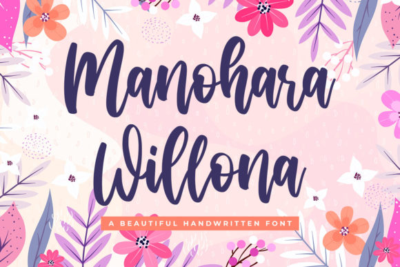 Manohara Willona Font: A Sweet Script for Memorable Campaigns