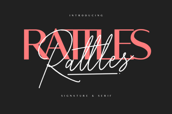 Rattles Font: A Modern Touch for Digital Branding