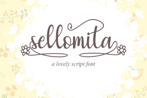 Sellomita: A Charming Script Font