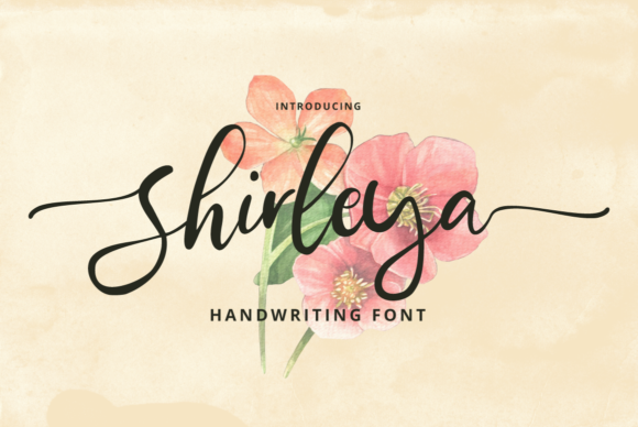 Shirleya Font: A Sweet Script for Beautiful, Romantic Crafts