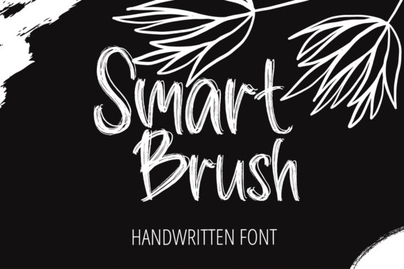 Smart Brush Font: A Beautiful Handwritten Typeface for Creative Makers