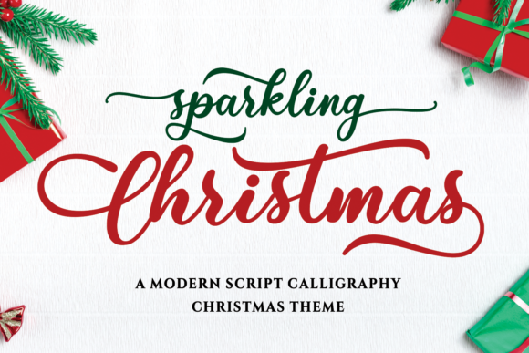 Sparkling Christmas Font: A Premium Typeface for a Polished Brand