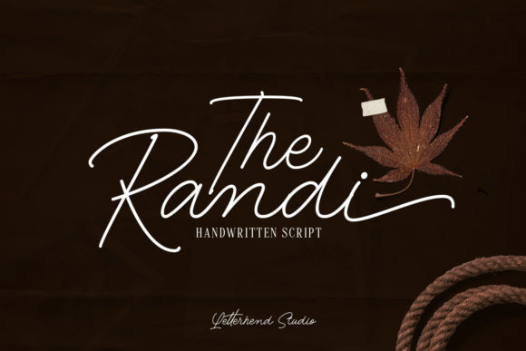 The Randi Font: Classy Script for Creative Projects